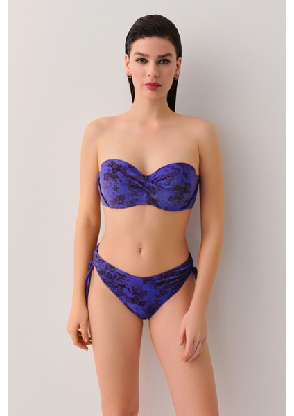 Bluebell Kalın Bağcıklı Straplez Bikini Üst modelleri