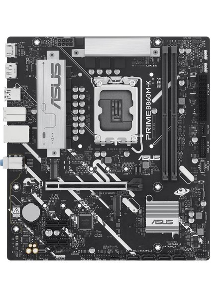 Prıme B860M-K Ddr5 8800MT/S 1xhdmı 1xdp 2xm.2 USB 3.2 Matx 1851P (Intel Ultra Processors Serıes 2)