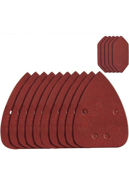 WA2066 140X90 mm 80 Kum, 15 Adet Cırtlı Universal Mouse Zımpara Kâğıdı