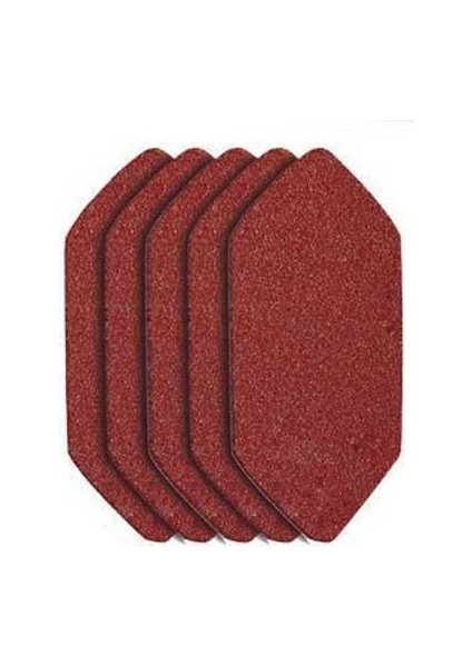 WA2066 140X90 mm 80 Kum, 15 Adet Cırtlı Universal Mouse Zımpara Kâğıdı