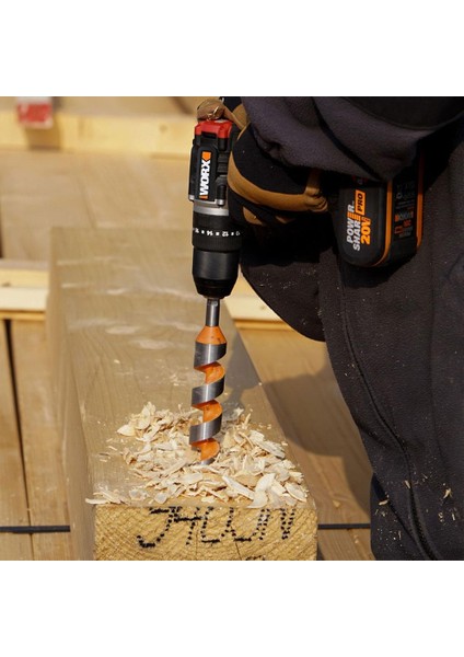 WX354.4 20VOLT/4.0AH Li-Ion Çift Akülü Kömürsüz Profesyonel Şarjlı Darbeli Matkap indirimleri