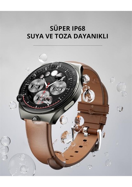 Sw-2u-Gy Akıllı Saat 3.6cm Amoled Ekran ve 15 Gün Pil Ömrü IP68 Gri fiyatları