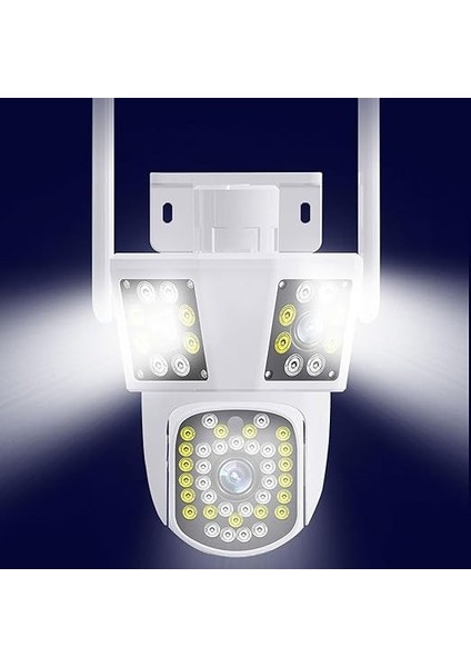 Blue Inter Int-Cmr 70 6mp Dış Mekan Güvenlik Kamerası Insan Algılama, Otomatik Takip, Akıllı Yapay Zeka Uyarısı ile 2.4g Kablosuz Ptz Kamera