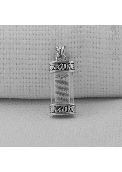 Cevşeni Kebir Dualı Allah(C.c) Yazılı 925 Ayar Gümüş Kolye Ucu fiyatları