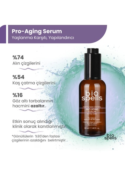 Pro-Aging Serum 30 ml - Yaşlanma Karşıtı & Yapılandırıcı Cilt Bakım Serumu fiyatları