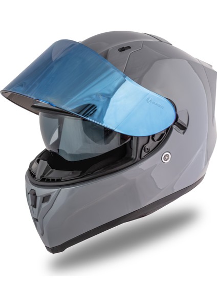 Strada Nardo Gri Kask ( Güneş Vizörlü )