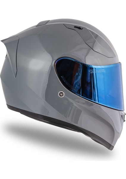 Strada Nardo Gri Kask ( Güneş Vizörlü )