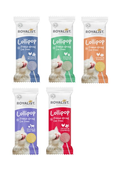"Kedi Lolipopu 5'Li Set