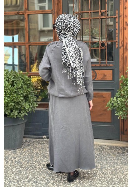 Keten Etekli Takım 37009 Gri fırsatları