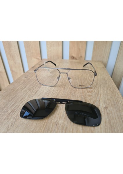 GG2128 C3 Klipsli Unisex Güneş Gözlüğü