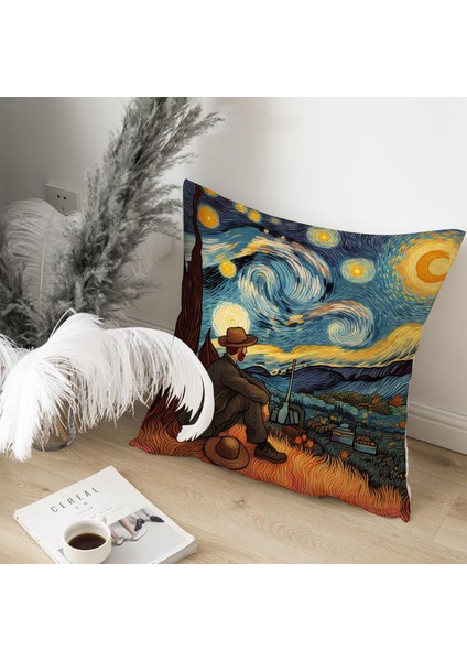 Modern Desen Çift Taraflı Dijital Baskı Kırlent Kılıfı (Modern Cushion Cover) fiyatları