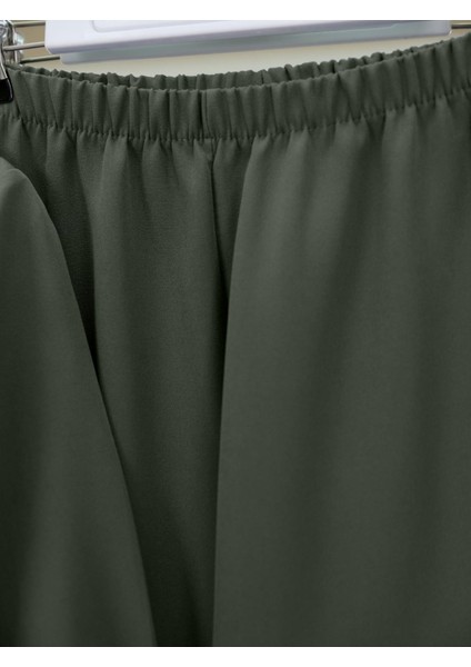 Kemeri Gül Detaylı Kruvaze Yaka Ceket Pantolon Takım fırsatları