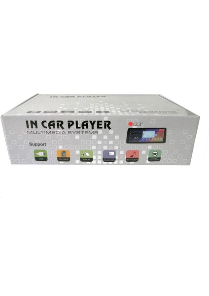 For x XA-410Q 12.3 Inc Multimedya Android Auto Carplay Dsp USB Sd Kart Aux