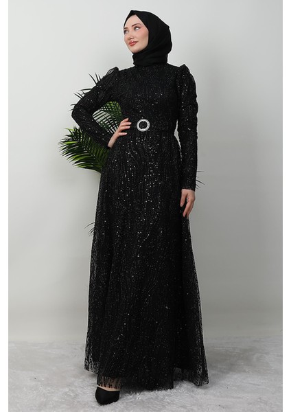 Nilda Simli Abiye Bordo modelleri