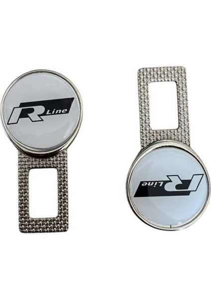 Volkswagen R Line Uyumlu Ikaz Ses Metal Toka 2 Adet Çift Yönlüdür