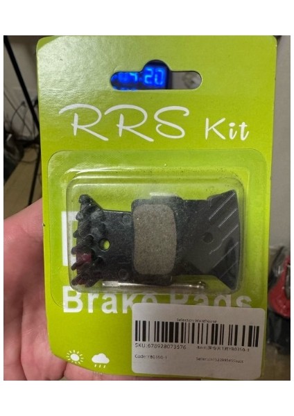 Bisiklet Reçine Fren Balatası 2 Çift Yol Bisikleti Soğutma Fin Buz L03A Ultegra R9170 R8070 R7070 RS805 RS505 Xtr M9100 YB0350-1