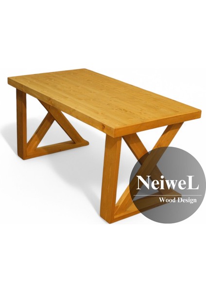 Wood Doğal Ahşap Çalışma ve Ofis MASASI-80 cm -220 cm fiyatları