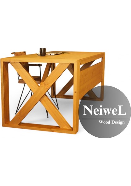 Owen Doğal Ahşap Çalışma ve Ofis MASASI-100 cm -220 cm fiyatları