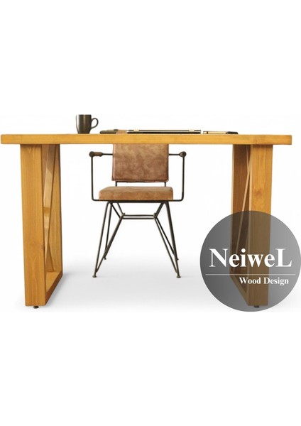 Loel Doğal Ahşap Çalışma ve Ofis MASASI-70 cm -120 cm fırsatları