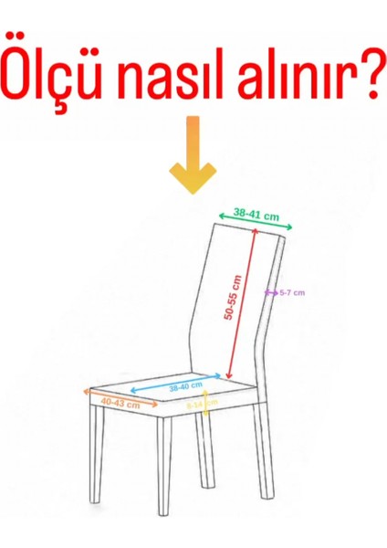 Sandalye Örtüsü / Kılıfı