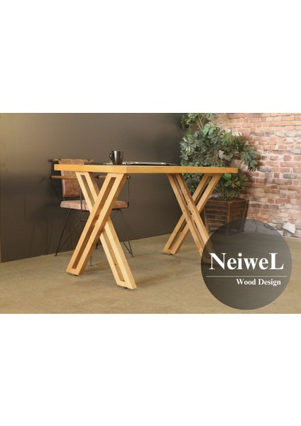 Riva Doğal Ahşap Çalışma ve Ofis MASASI-70 cm -120 cm fırsatları