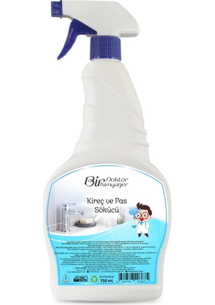 Kireç ve Pas Sökücü 750 ml