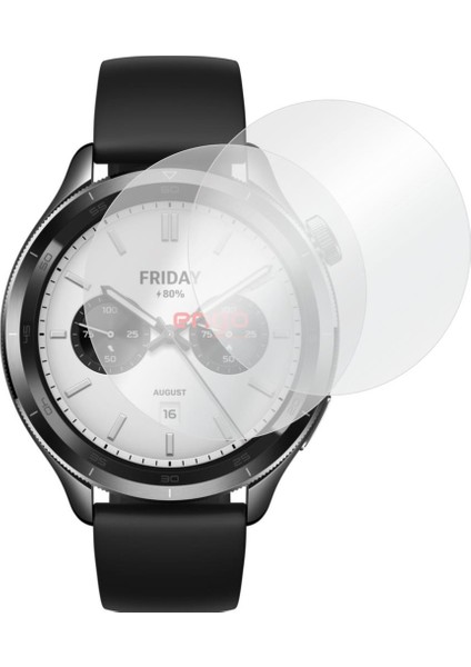 Xiaomi Watch S4 Ekran Koruyucu Tpu Film Şeffaf 2 Adet Şeffaf modelleri