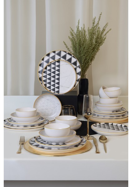 Trigon Yemek Takımı 24 Parça 6 Kişilik 18765-67 fiyatları