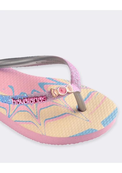 Havaianas Kids Slim Glitter Trendy Çocuk Terlik modelleri