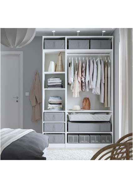 Ikea Skubb Hurç Koyu Gri 43X53X19 cm fırsatları