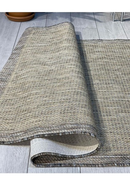 Sisal Bordürlü Jut Hasır Halı 9513