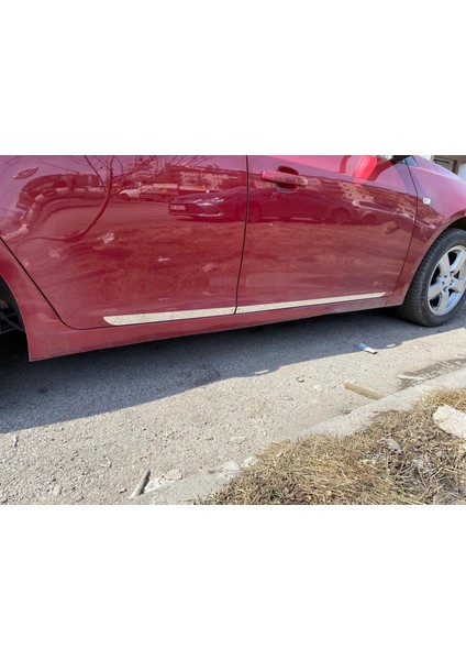 Chevrolet Cruze Krom Yan Kapı Çıtası 2009 ve Üzeri Paslanmaz Çelik