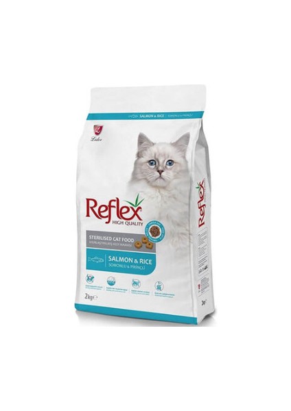Kısır Kedi Maması Somon Pirinç Açık 1 kg