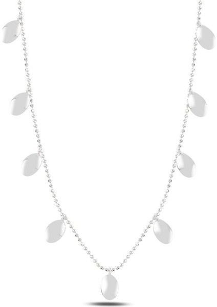 Oval Sallantılı Şans Kolyesi