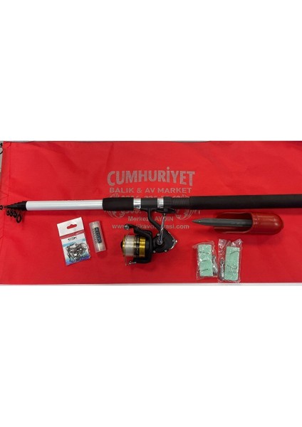 Fx 4000 Kıyı Hazır Olta Seti & 300CM 75-150 gr Atar