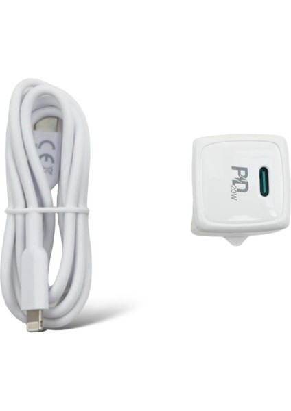 My2 Tec 2'si 1 Arada Şarj Seti Apple IPhone 14 Lightning Usb-C Için Şarj Kablosu Siyah 20W 3A 100CM indirimleri
