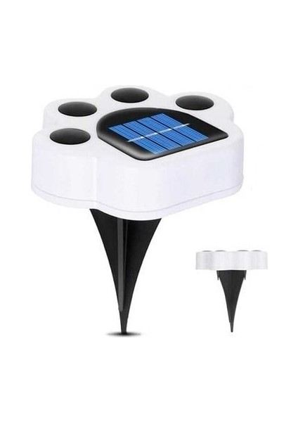 Beyaz Solar Çim Armatürü 5W 6500K