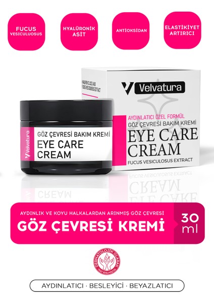 Göz Çevresi Bakım Kremi Canlandırıcı, Aydınlatıcı ve Onarıcı
