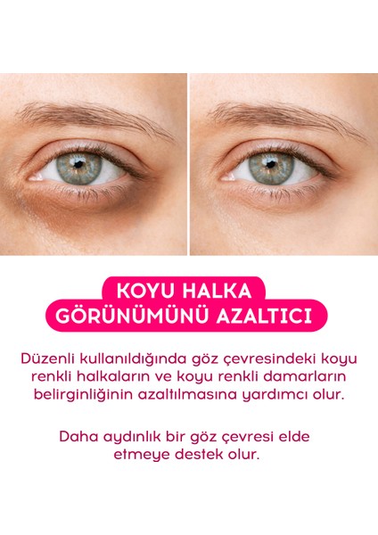 Göz Çevresi Bakım Kremi Canlandırıcı, Aydınlatıcı ve Onarıcı