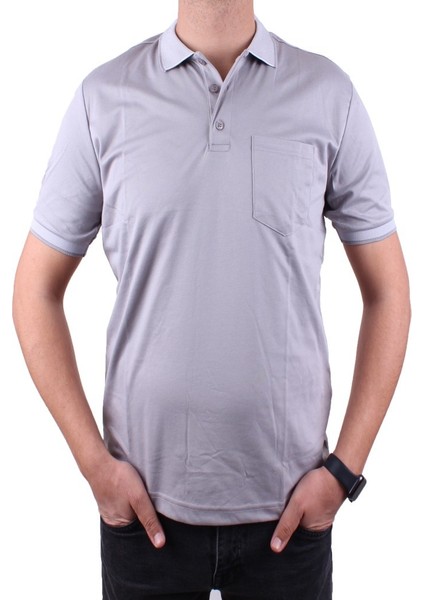 Twister 2304 Gri Günlük Kısa Kol Normal Kesim Pamuklu Polo Yaka Erkek Tişört fiyatları