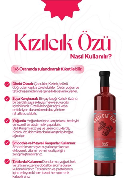 Premium Kızılcık Özü 700 gr modelleri