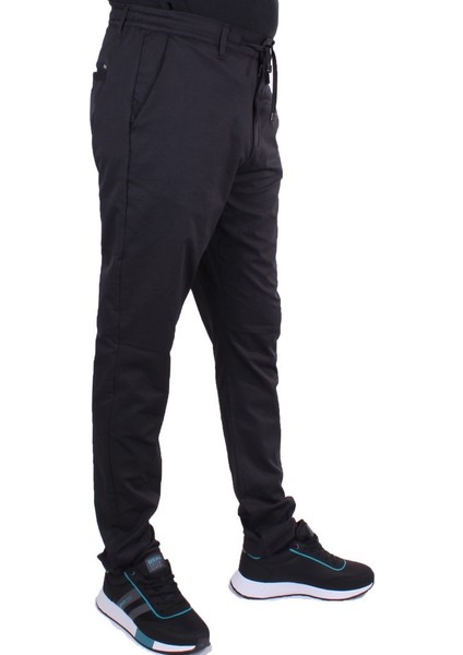 Twister Crespo 794 Siyah Normal Bel Dar Paça Erkek Kanvas Pantolon