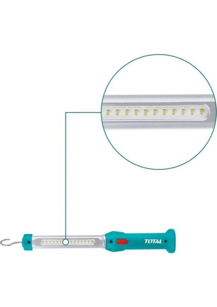 Total Şarjlı Askılı Mıknatıslı LED Lamba Çalışma Işığı