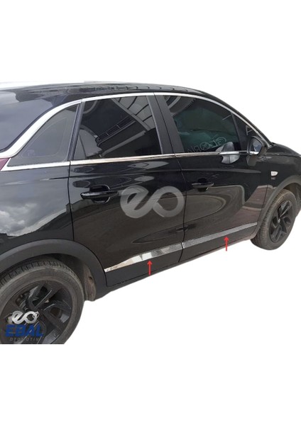 Opel Crossland X Krom Yan Kapı Çıtası 2017-2021 P.çelik