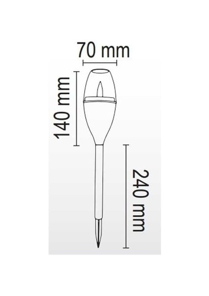 3W Solar Çim Armatürü modelleri