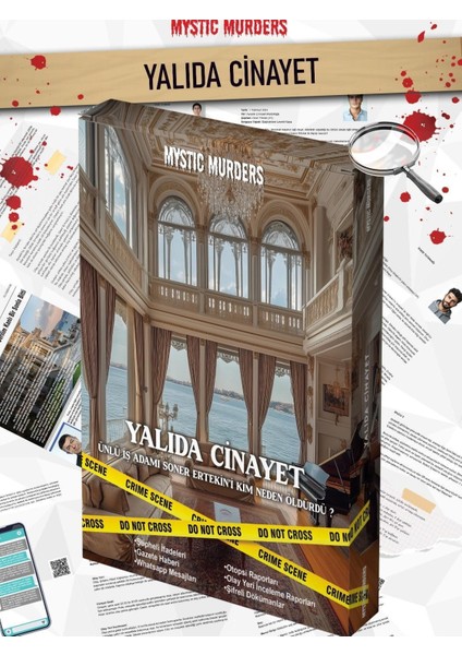 Dedektif Vaka Çözme Oyunu Yalıda Cinayetler Dosyası