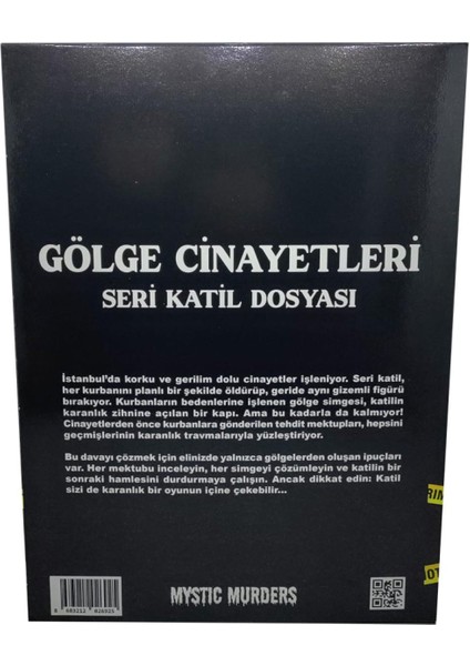 Dedektif Vaka Çözme Oyunu Gölge Cinayetleri Dosyası