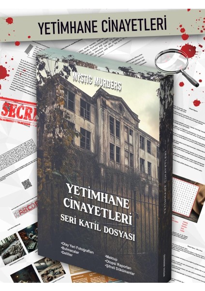 Dedektif Vaka Çözme Oyunu Yetimhane Cinayetleri Seri Katil Dosyası