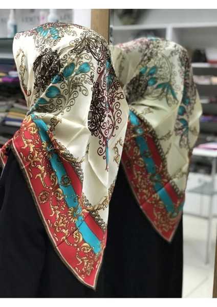 Etnik Retro Desen Eşarp