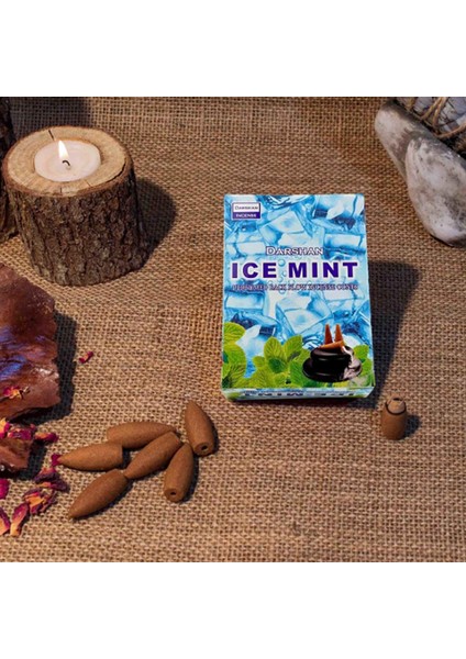Ice Mınt Kokulu Geri Akış Cones Tütsü